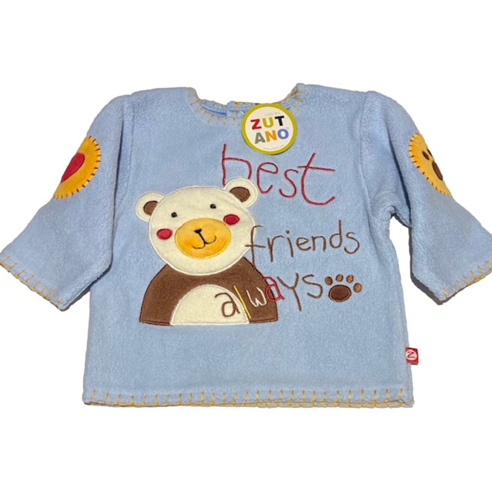 Zutano Best Friends Sweater 6-12 mo